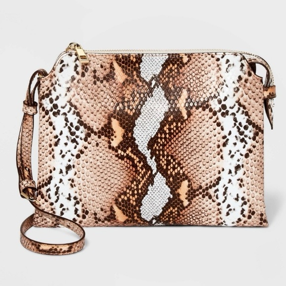 🐍SNAKESKIN CROSSBODY BAG - Picture 3 of 9